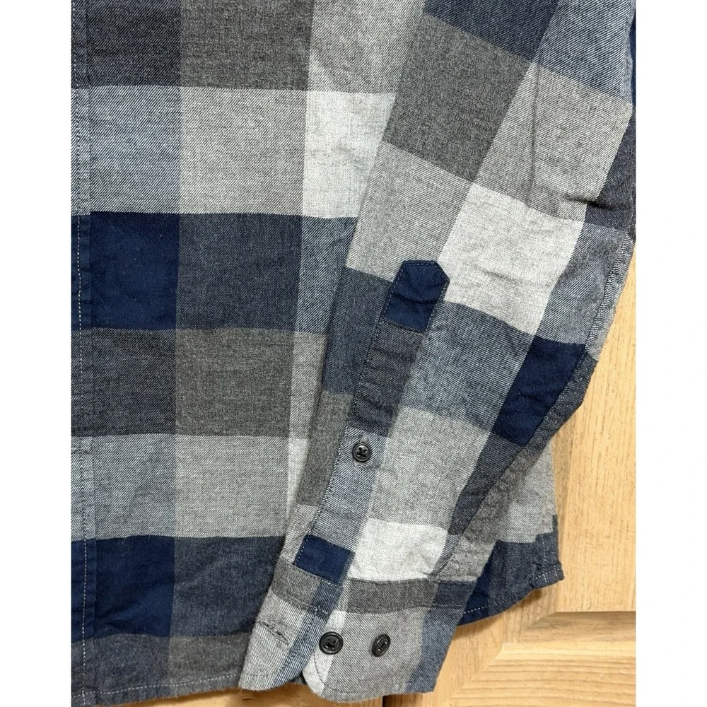 Banana Republic Ultra Soft Flannel Shirt S Untucked Slim Button Down Long Sleeve
